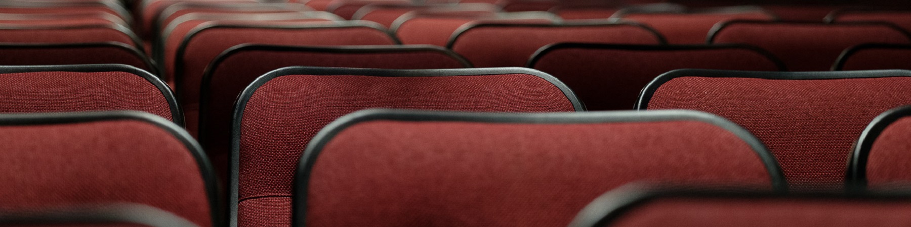Photo of seats at the John Elliott Theatre